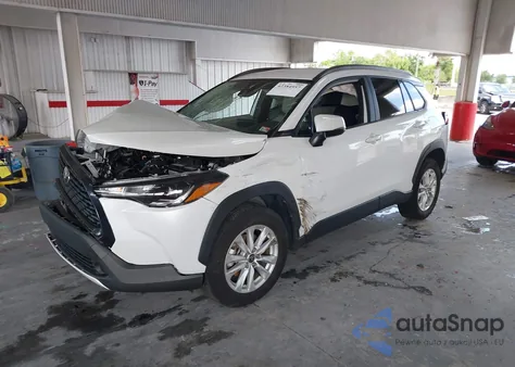 2022 Toyota Corolla Cross Le z USA, uszkodzony, nr VIN 7MUCAABGXNV026593